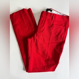 Banana Republic Women’s Modern Sloan Pant - Red- Size 0 - Straight Leg